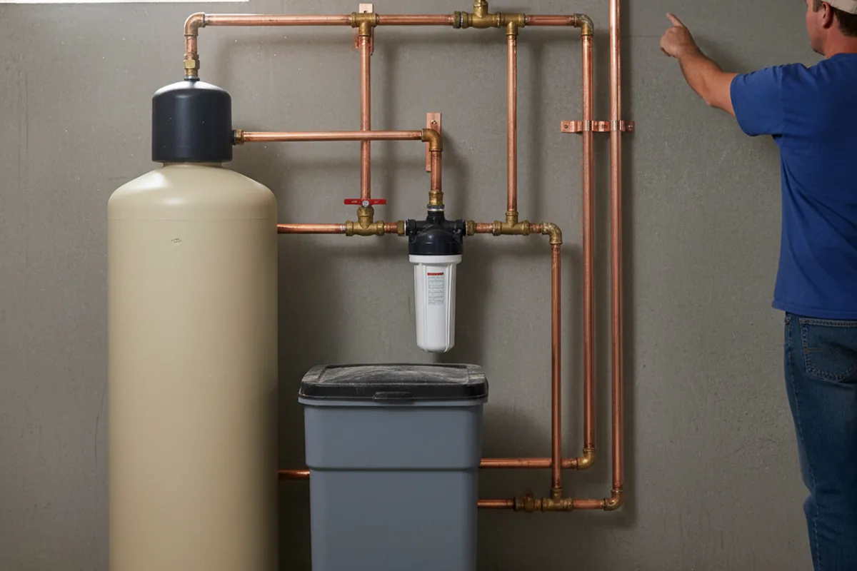 Whole-house water treatment system installed in Garwin